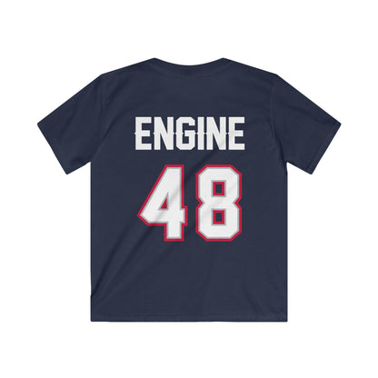 BFD RED ZONE - ENGINE 48 YOUTH T-SHIRT