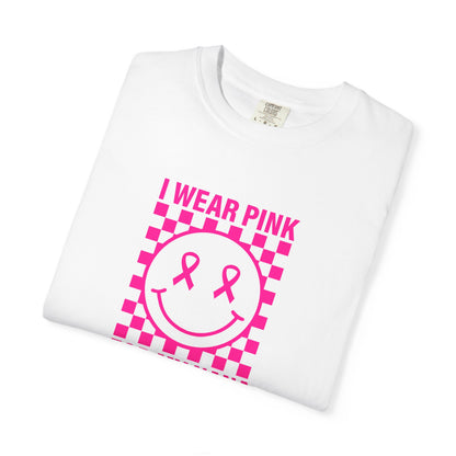 I WEAR PINK FOR MY NANA COMFORT COLORS TEE