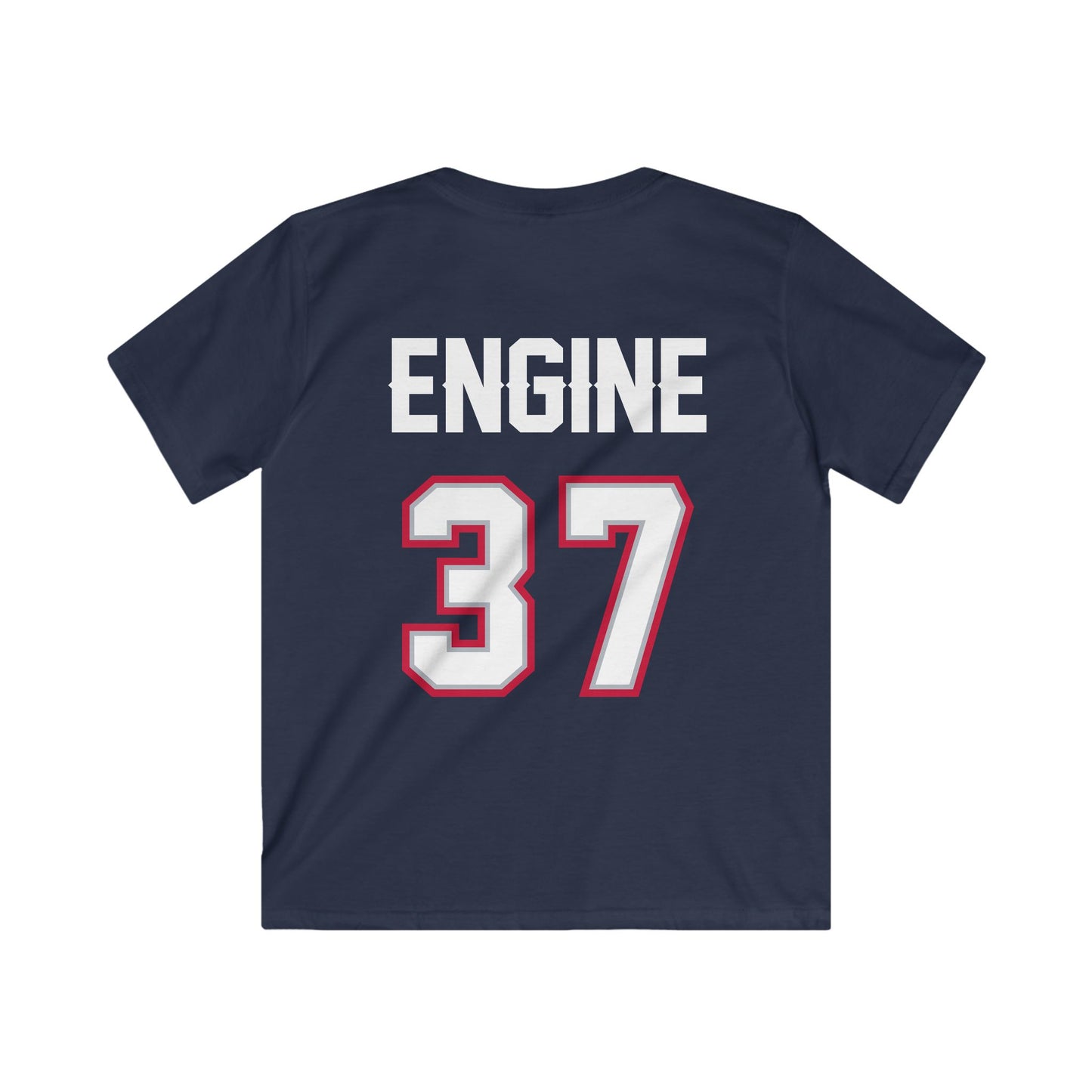 BFD RED ZONE - ENGINE 37 YOUTH T-SHIRT