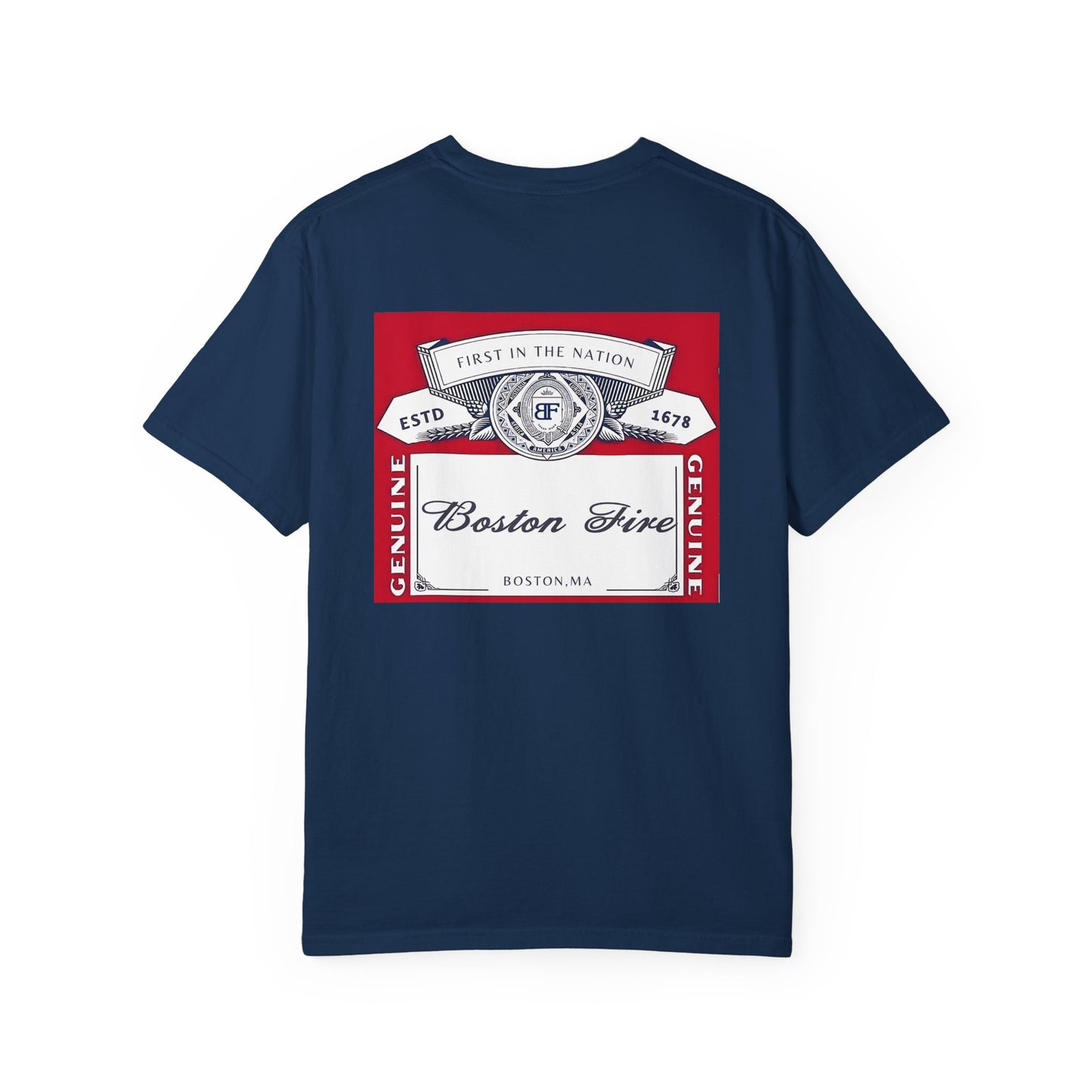 BOSTON FIRE CROWN LABEL T-SHIRT