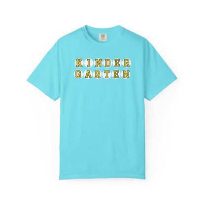 KINDERGARTEN YELLOW PLAYER NUMBER T-SHIRT