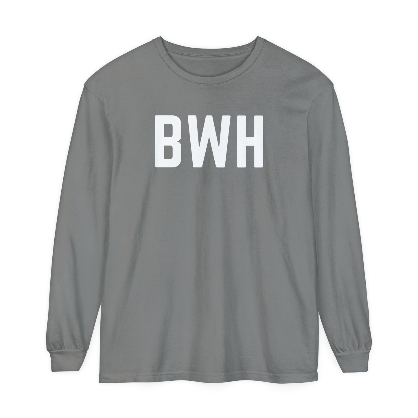 Unisex Garment-dyed Long Sleeve T-Shirt