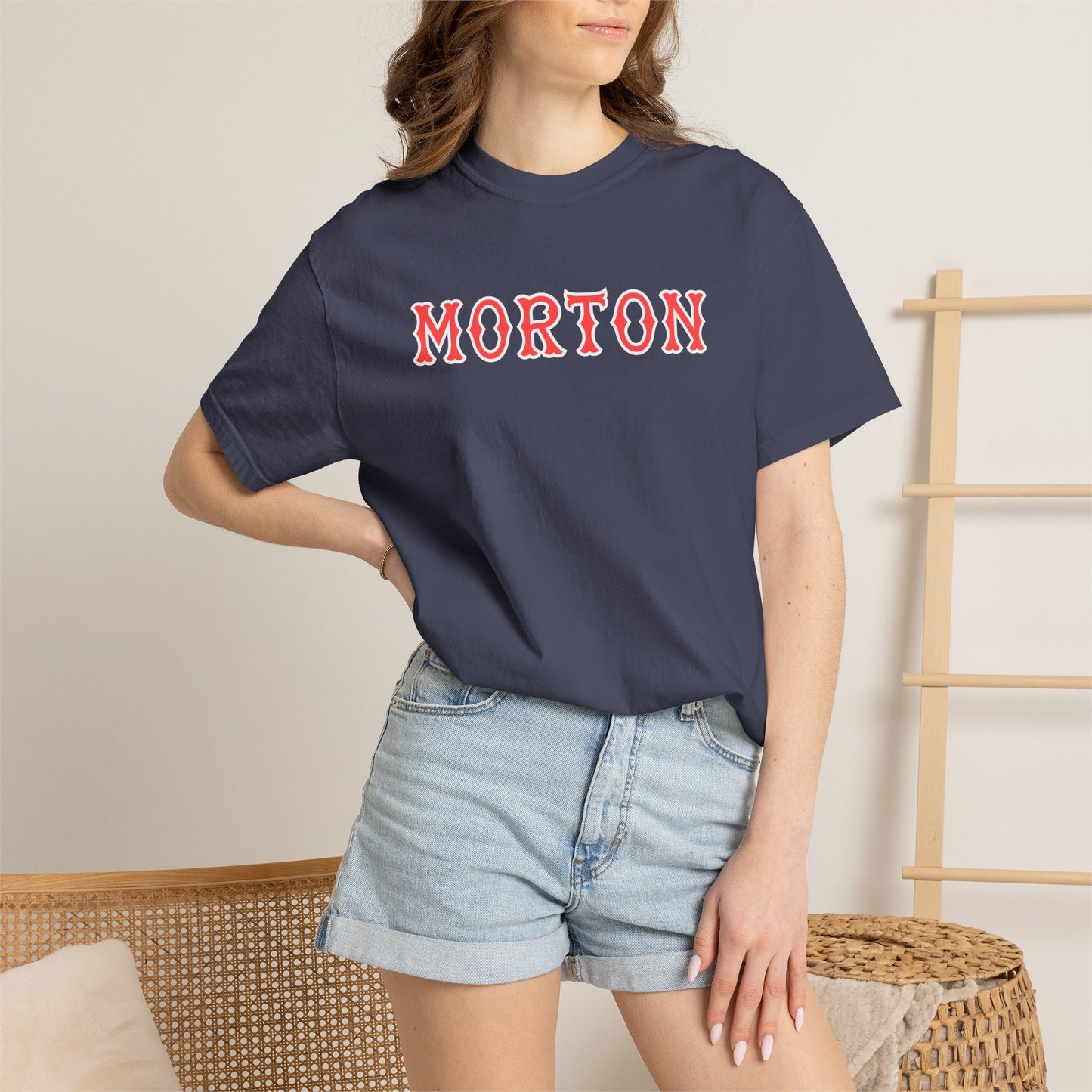 MORTON SOX LETTERS TEE