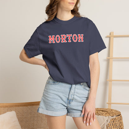 MORTON SOX LETTERS TEE