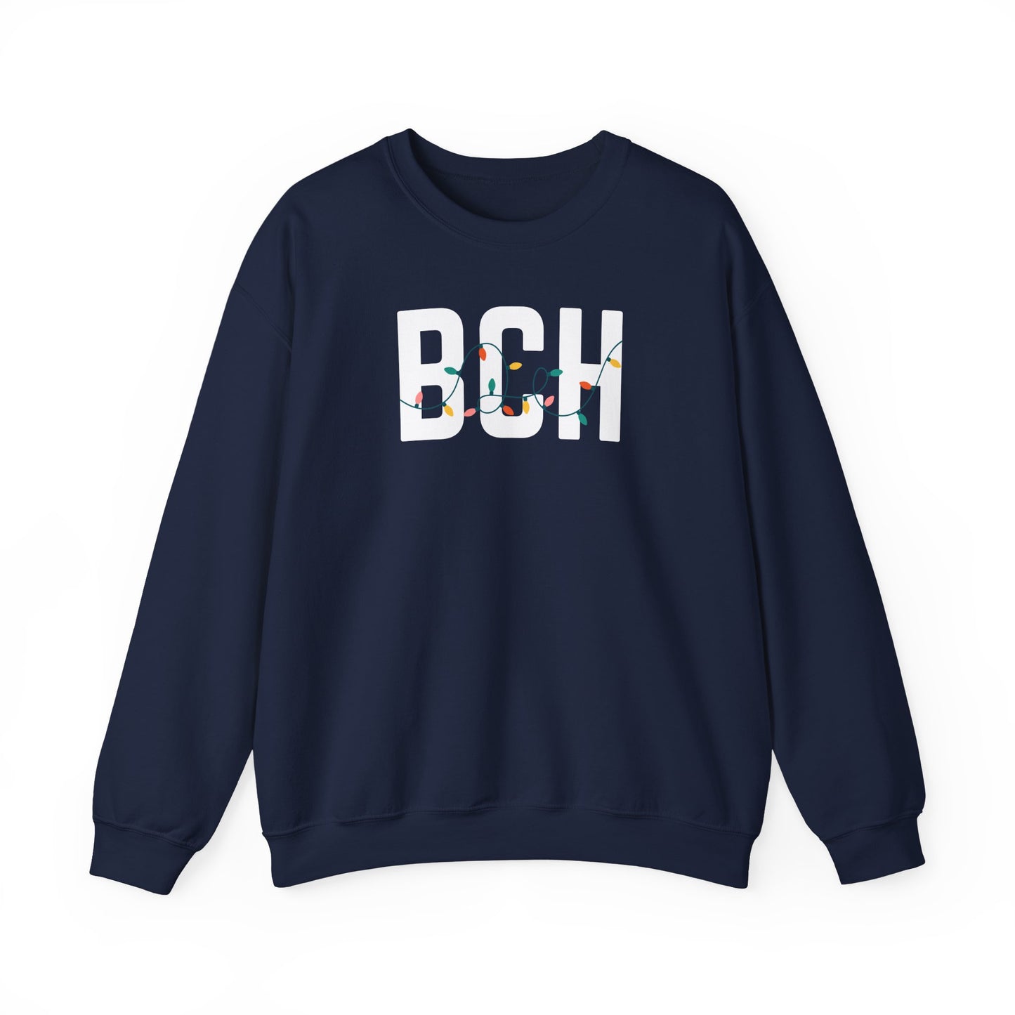 BCH HOLIDAY LIGHTS HEAVY BLEND CREWNECK