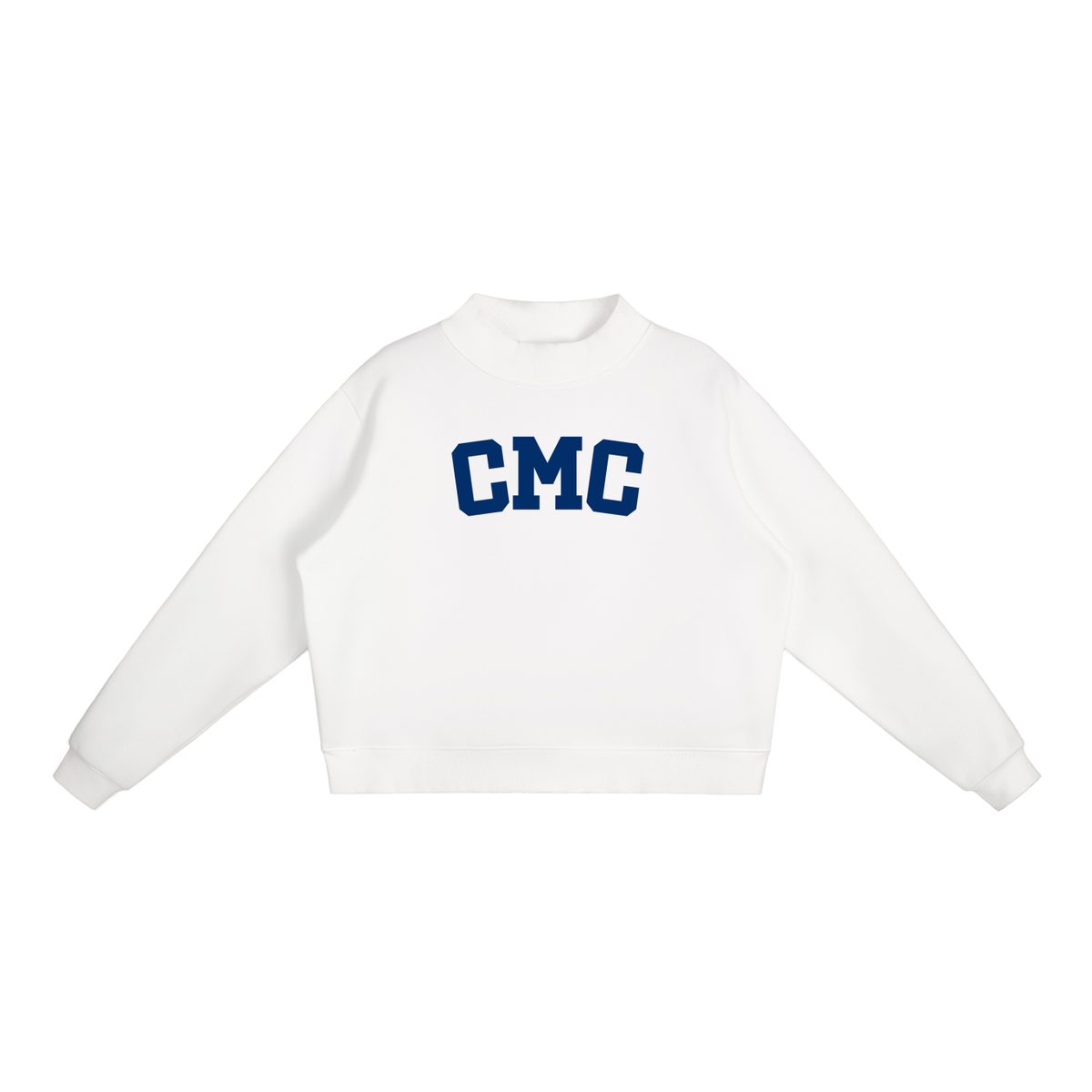 CMC BLOCK LETTERS MOCK NECK