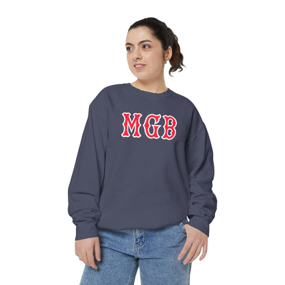 MGB SOX LETTERS CREWNECK