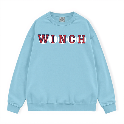 WINCH RETIRED SOX LETTER CREWNECK