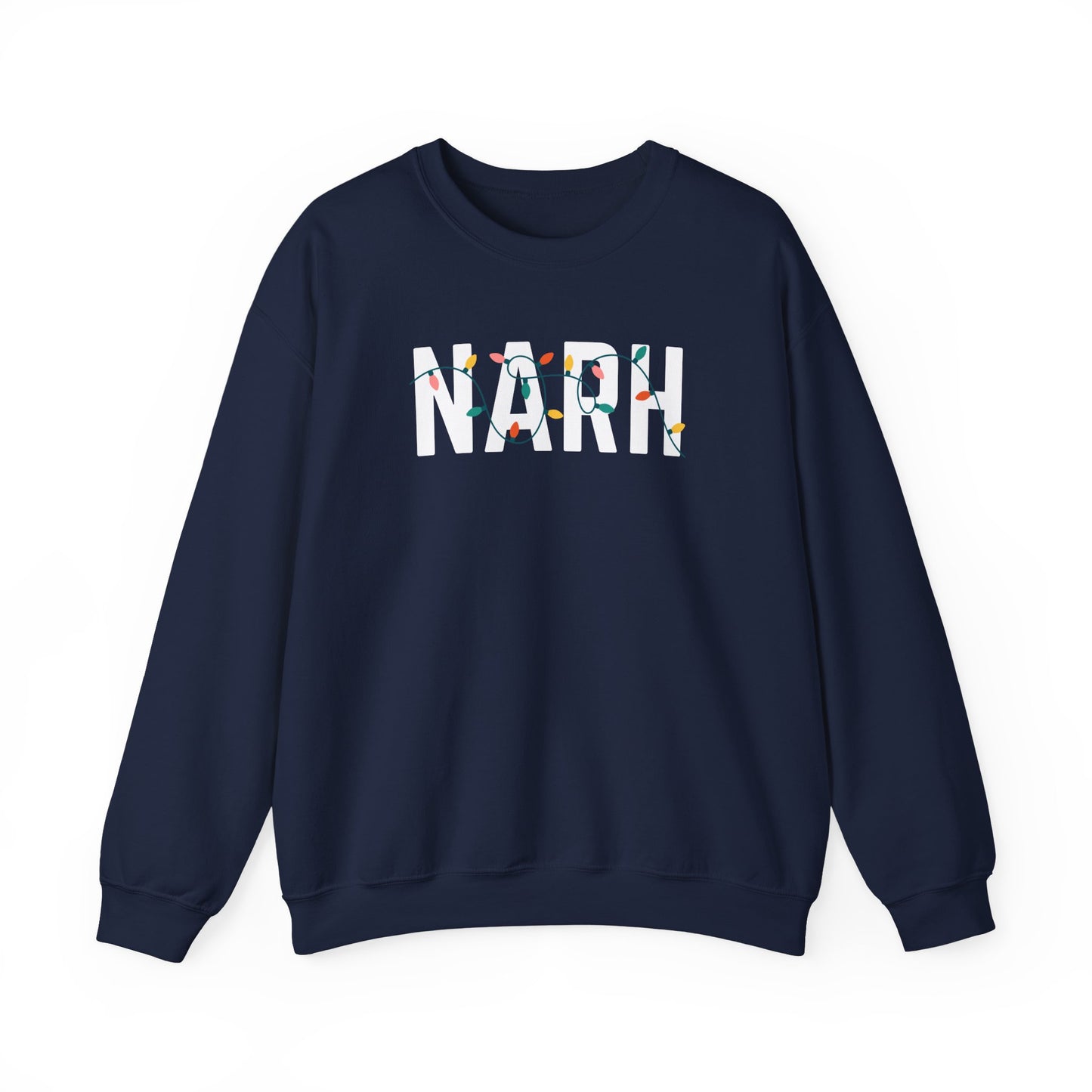 NARH HOLIDAY LIGHTS HEAVY BLEND CREWNECK
