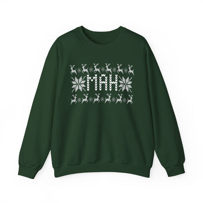 MAH UGLY SWEATER HEAVY BLEND CREWNECK