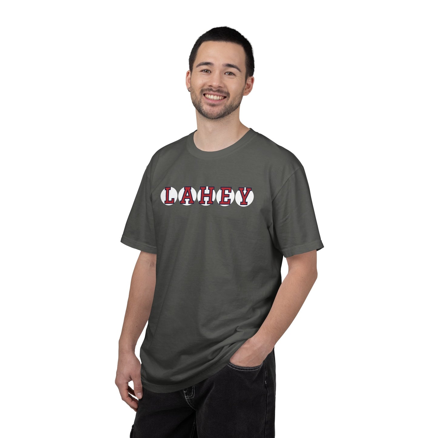 LAHEY RETIRED SOX LETTERS TEE
