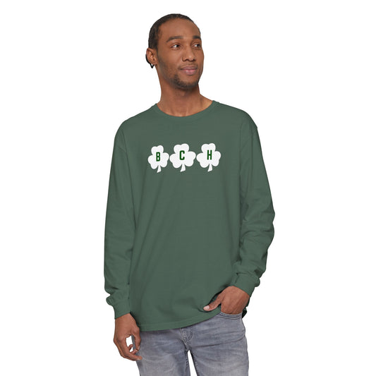 GREEN BCH SHAMROCK LONG SLEEVE