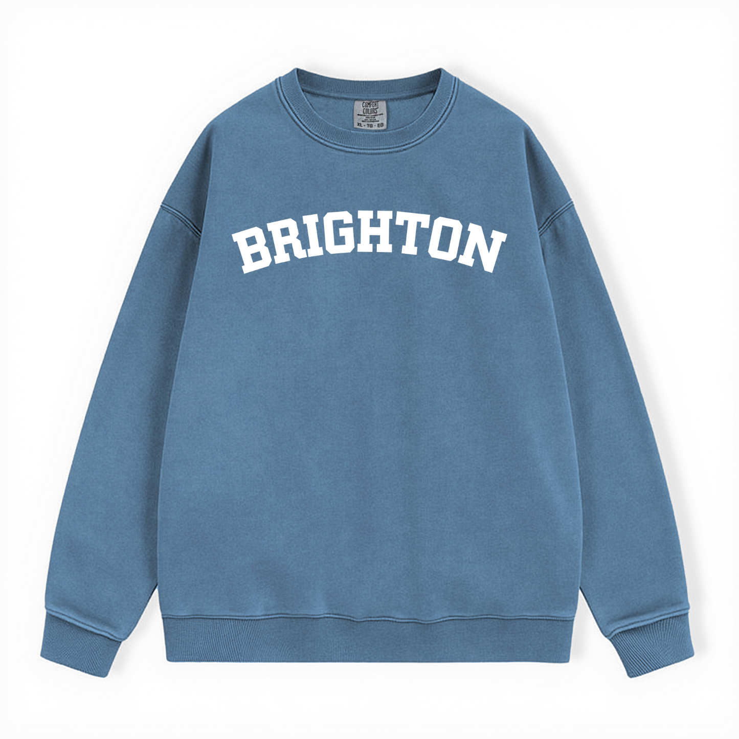 BRIGHTON COMFORT COLORS CREWNECK