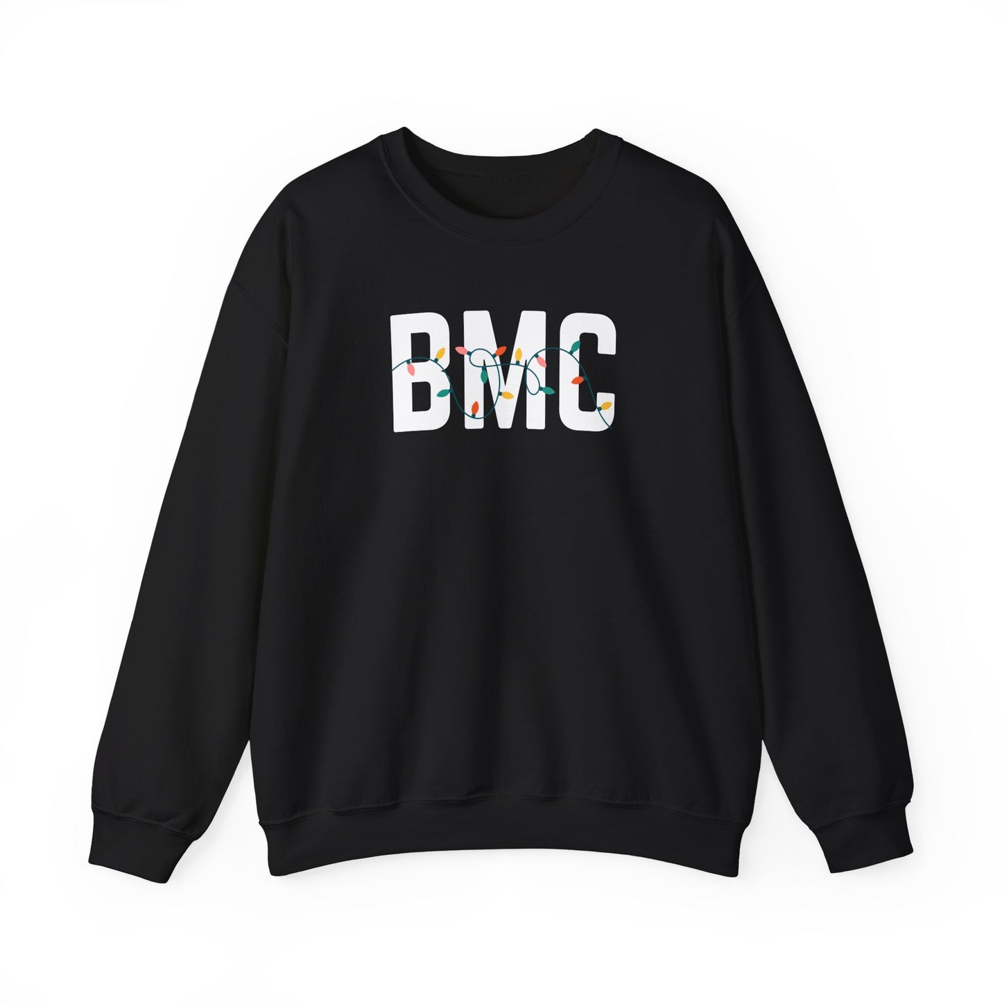 BMC HOLIDAY LIGHTS HEAVY BLEND CREWNECK