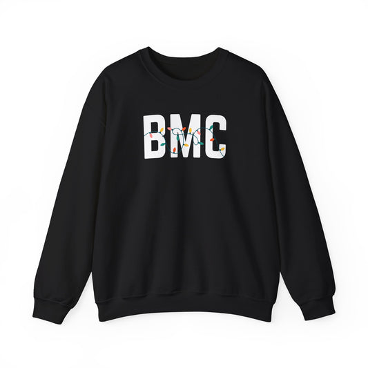 BMC HOLIDAY LIGHTS HEAVY BLEND CREWNECK