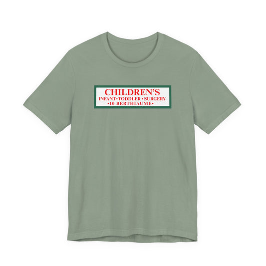 CHILDREN'S 10 BERTHIAUME NURSES NIGHT TEE