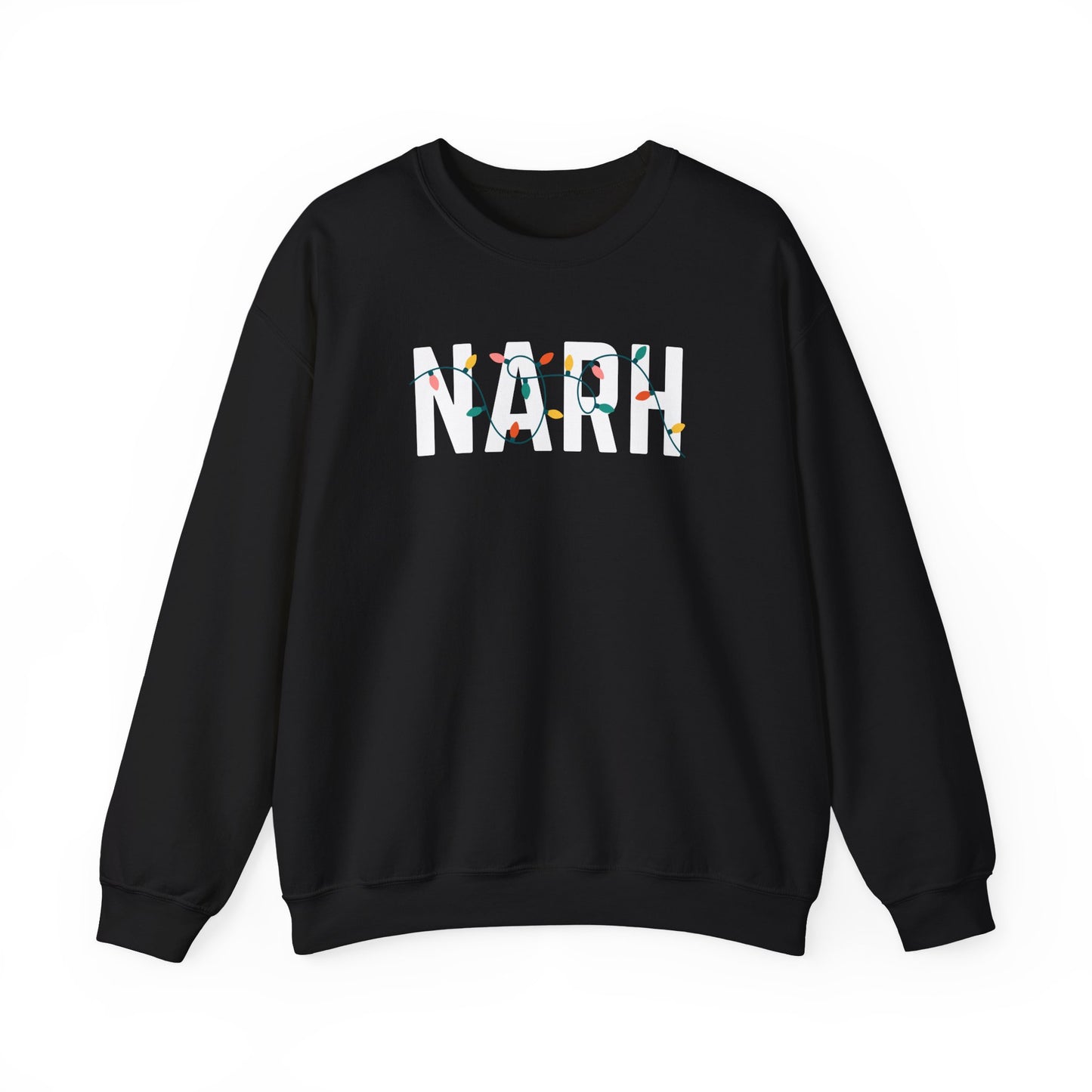 NARH HOLIDAY LIGHTS HEAVY BLEND CREWNECK