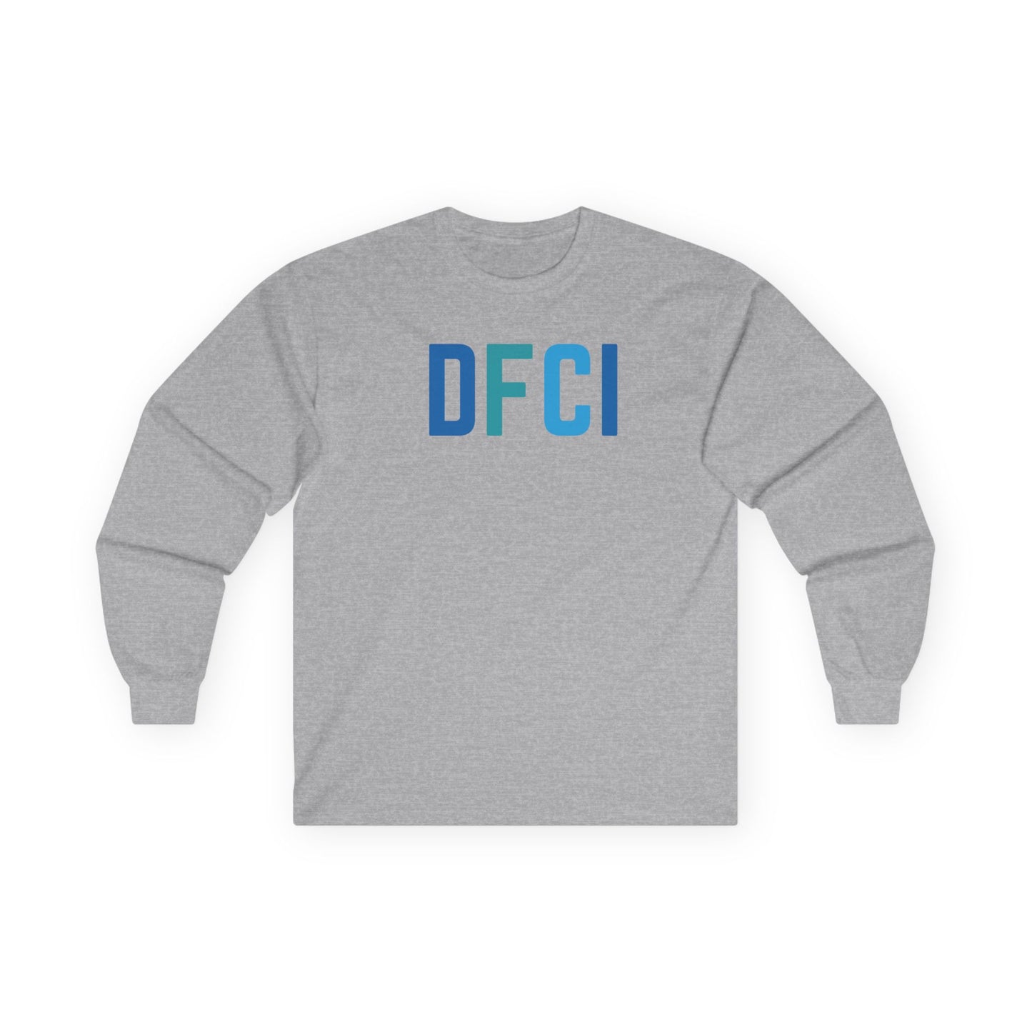 DFCI HEATHER GREY LONG SLEEVE