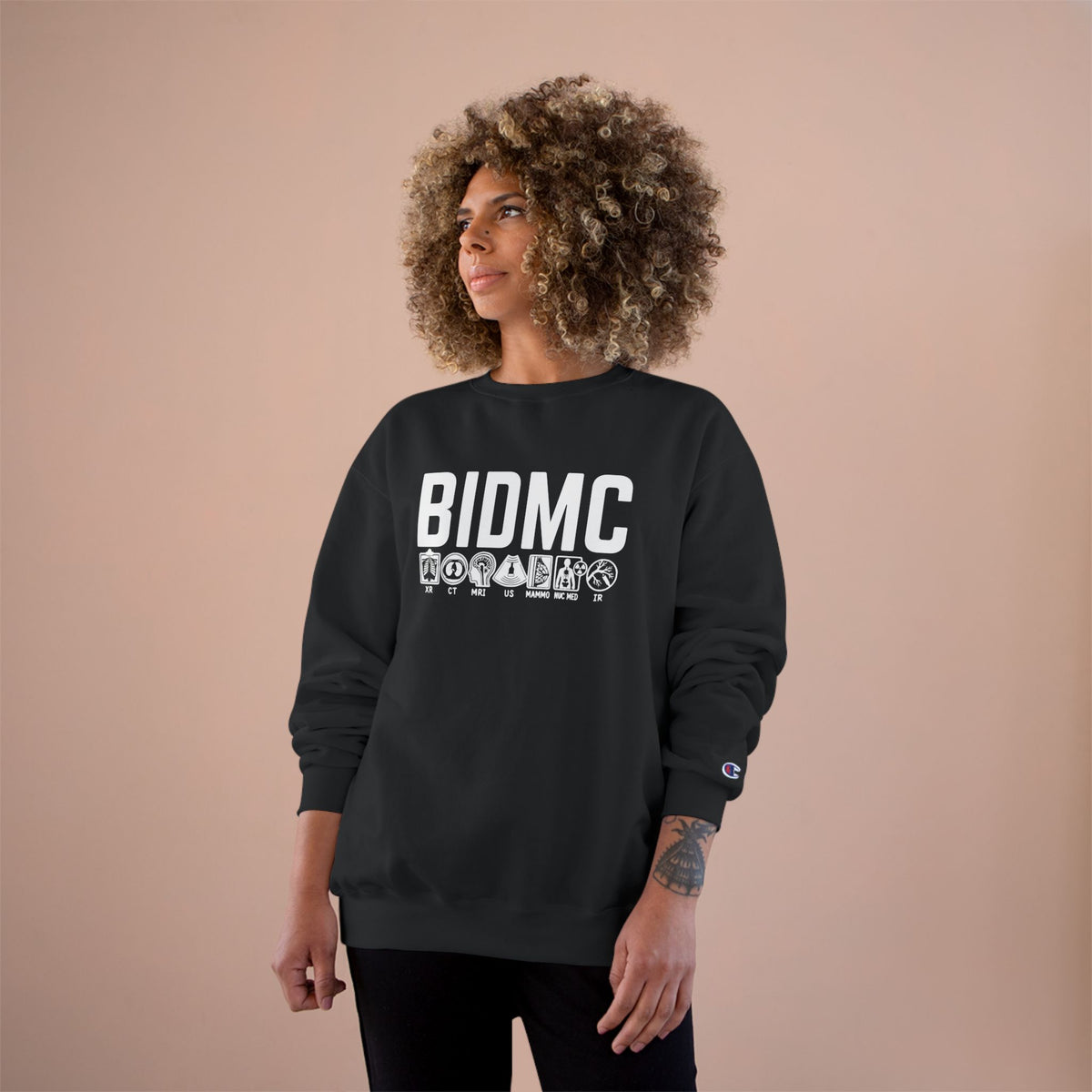 BIDMC  RAD TECH WEEK CHAMPION CREWNECK