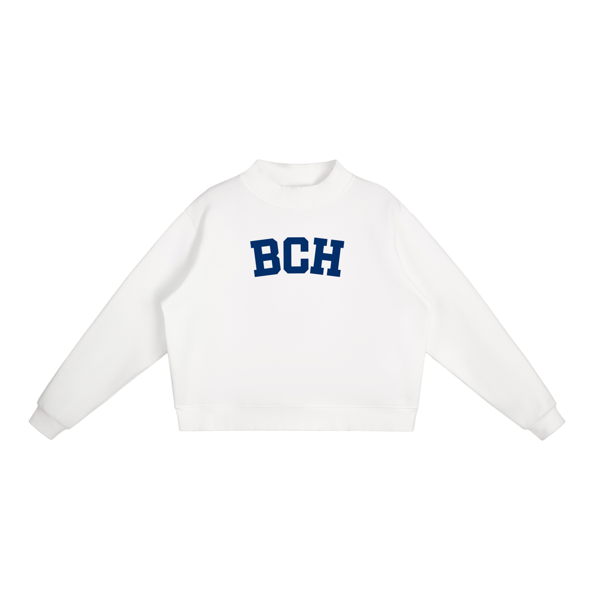 BCH BLOCK LETTER MOCK NECK
