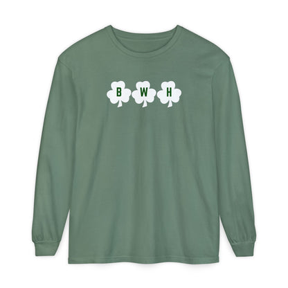 GREEN BWH SHAMROCK LONG SLEEVE