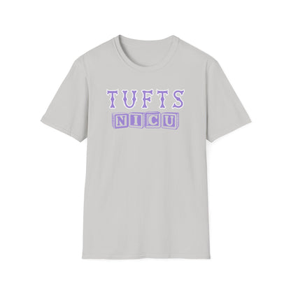 TUFTS BLOCK LETTERS NICU TEE