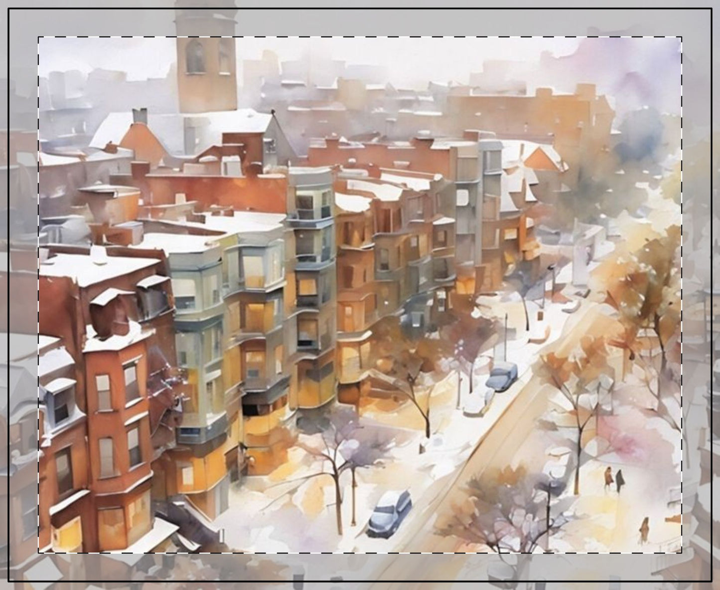 SNOWY SOUTH END 11 OZ CANDLE