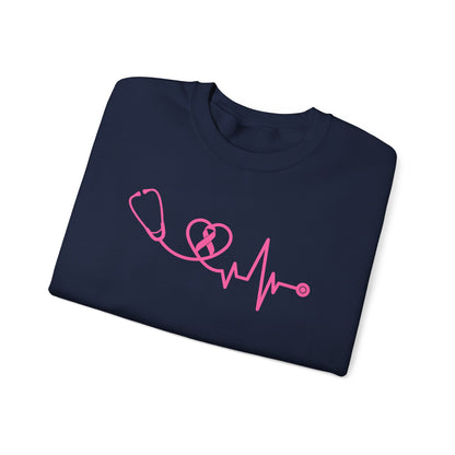 BREAST CANCER AWARENESS GILDAN CREWNECK