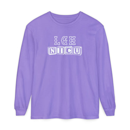 LGH BLOCK LETTERS NICU LONG SLEEVE