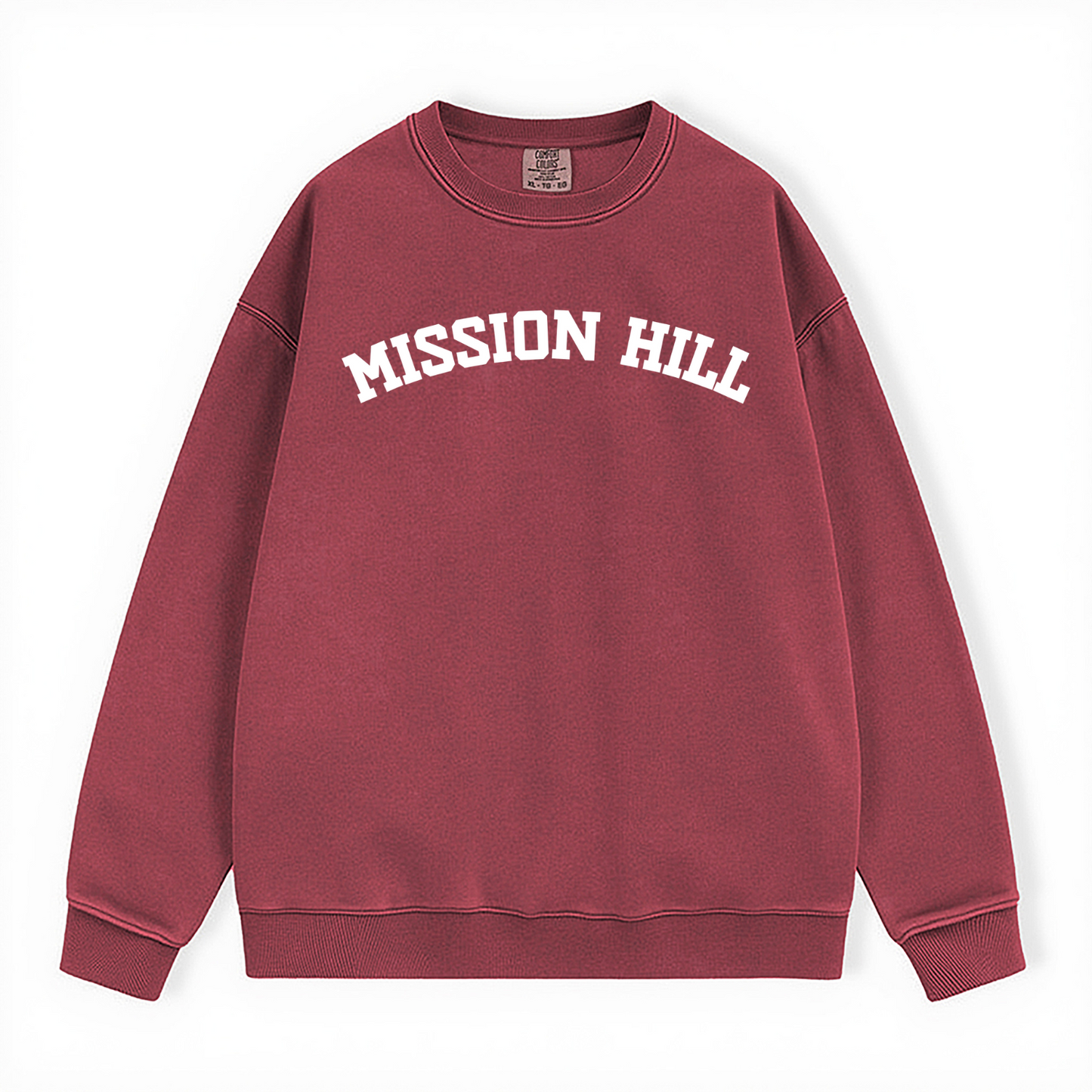 MISSION HILL COMFORT COLORS CREWNECK