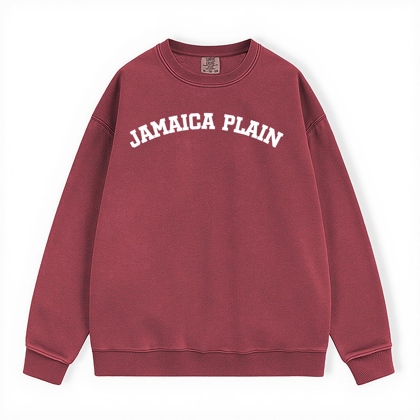 JAMAICA PLAIN COMFORT COLORS CREWNECK