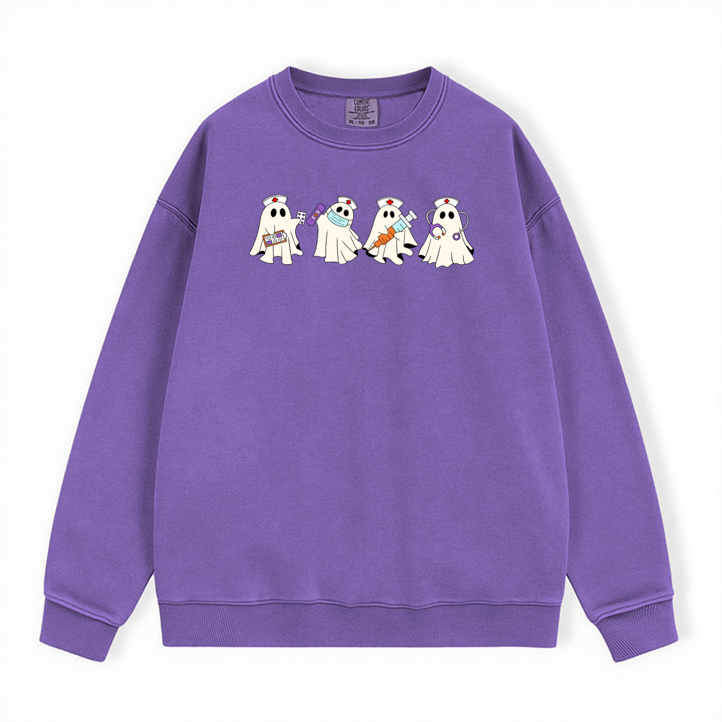 BOO BOO CREW GHOST CREWNECK