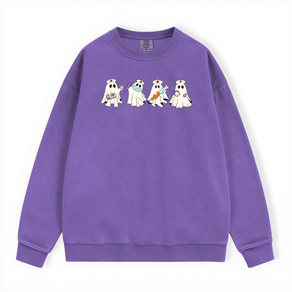 BOO BOO CREW GHOST CREWNECK