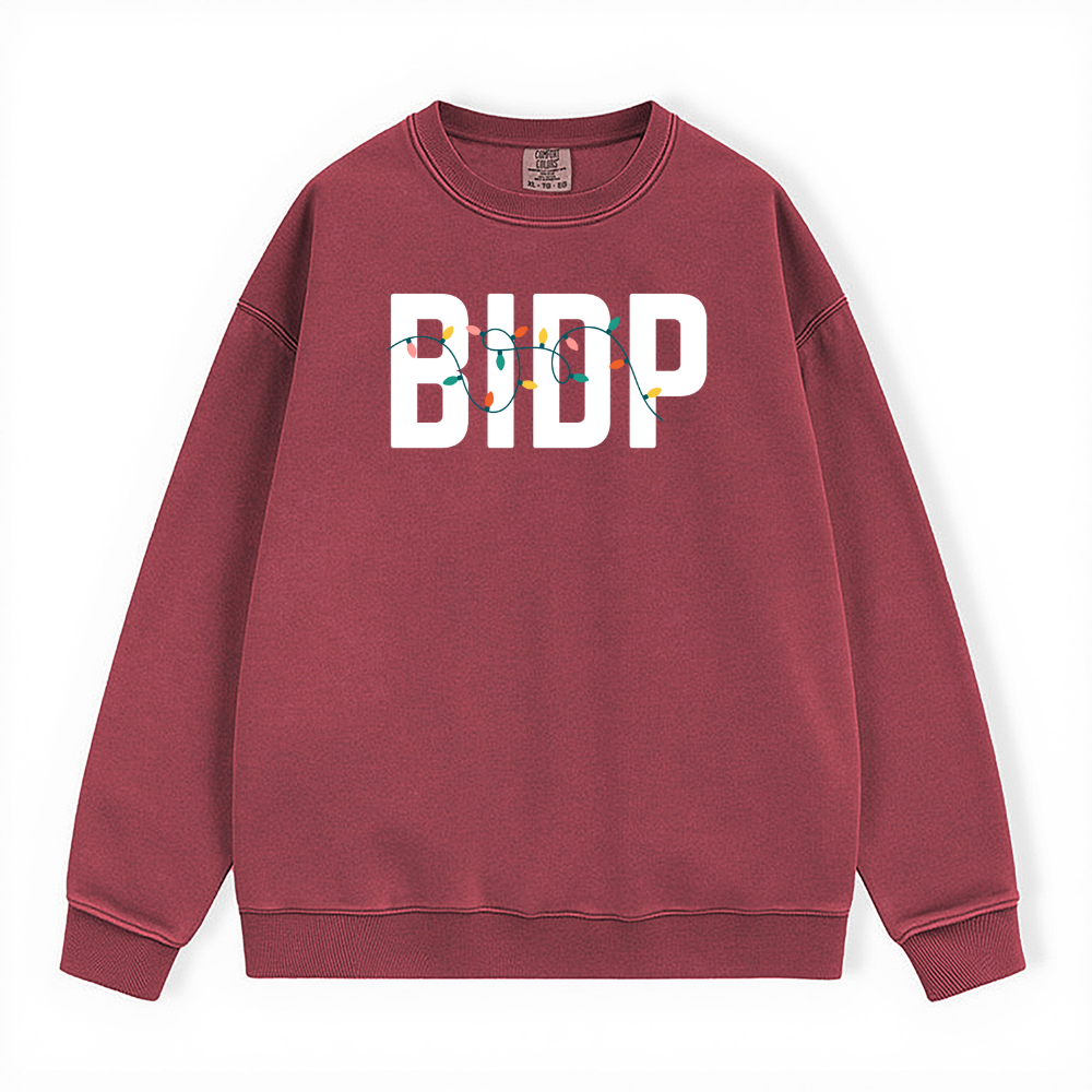 BIDP ALL STAFF HOLIDAY CREWNECK