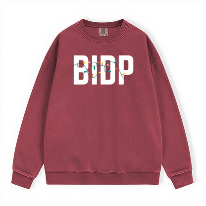 BIDP ALL STAFF HOLIDAY CREWNECK