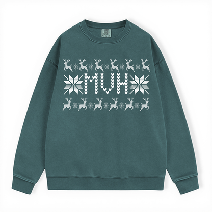 MVH UGLY SWEATER COMFORT COLORS CREWNECK
