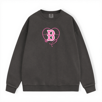 BOSTON BREAST CANCER AWARENESS CREWNECK