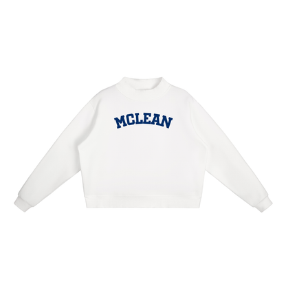 MCLEAN BLOCK LETTERS MOCK NECK