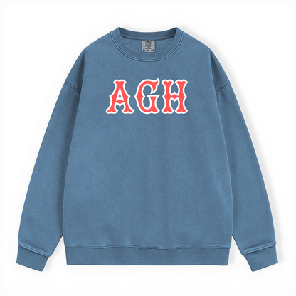 AGH SOX LETTERS CREWNECK