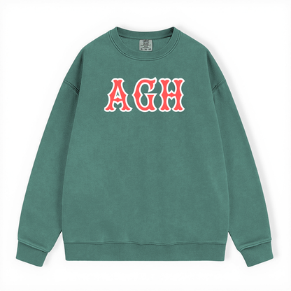 AGH SOX LETTERS CREWNECK