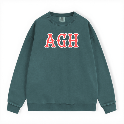 AGH SOX LETTERS CREWNECK