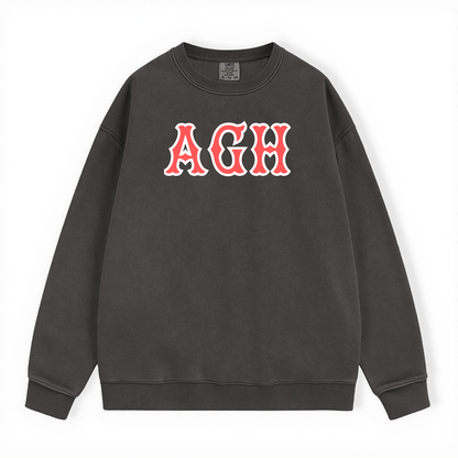 AGH SOX LETTERS CREWNECK