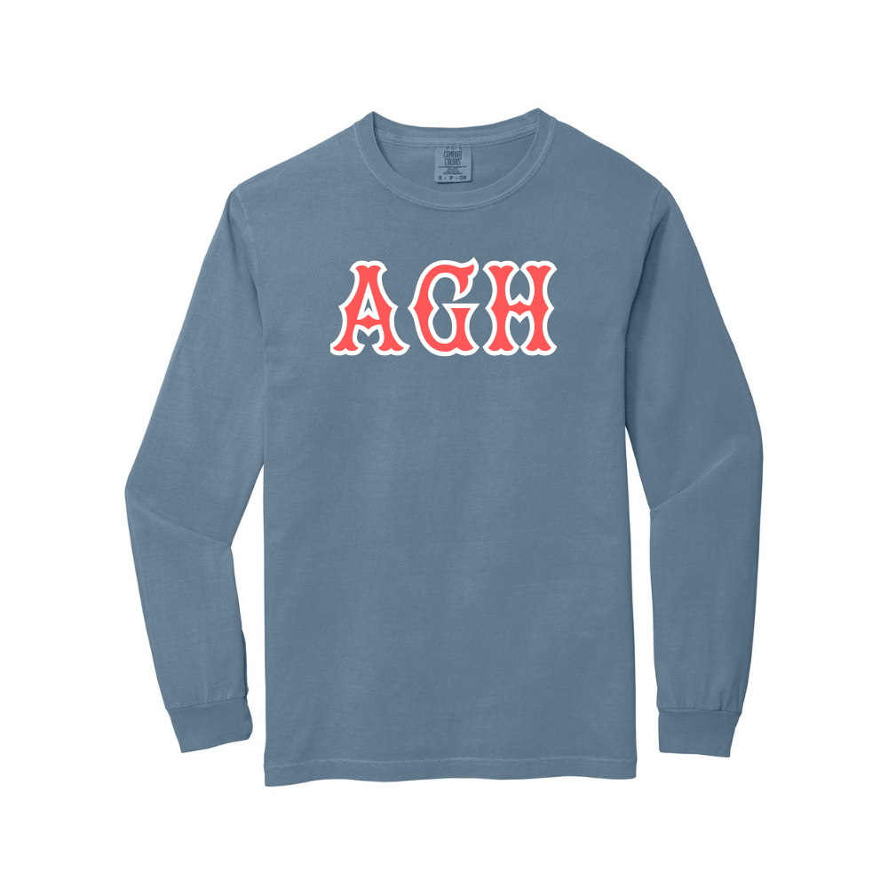 AGH SOX LETTERS LONG SLEEVE