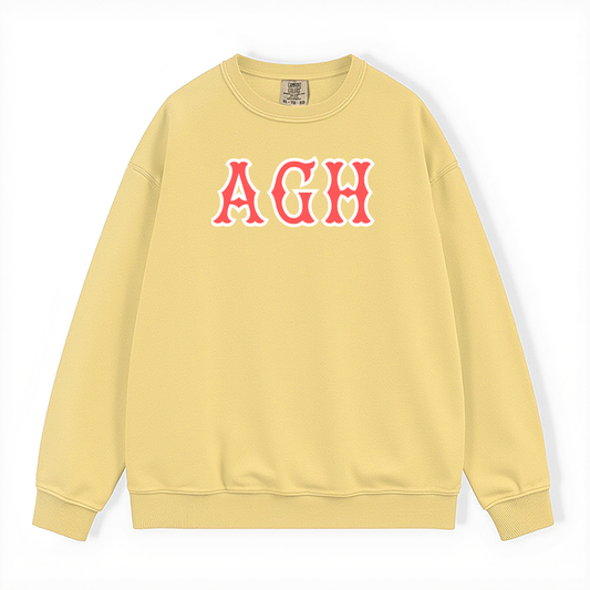 AGH SOX LETTERS CREWNECK