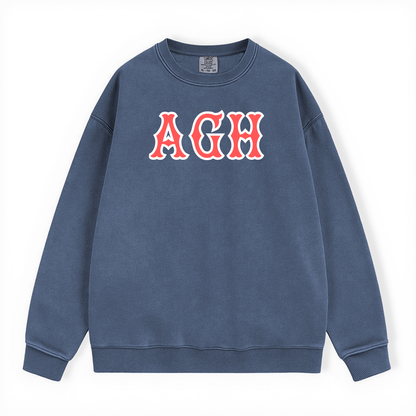 AGH SOX LETTERS CREWNECK