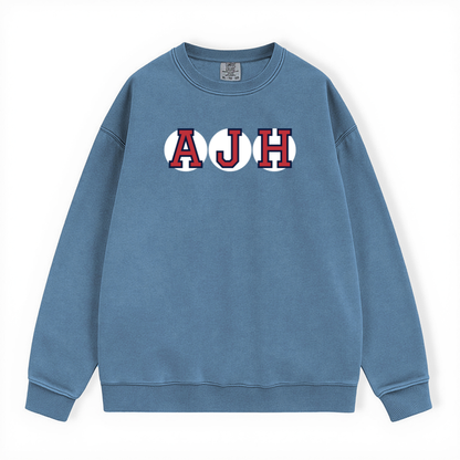 AJH RETIRED SOX LETTER CREWNECK