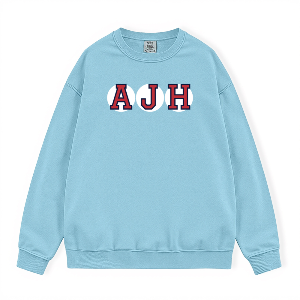AJH RETIRED SOX LETTER CREWNECK