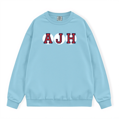 AJH RETIRED SOX LETTER CREWNECK