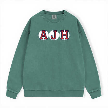 AJH RETIRED SOX LETTER CREWNECK