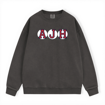 AJH RETIRED SOX LETTER CREWNECK